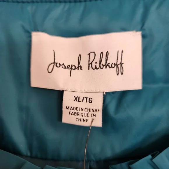 Joseph Ribkoff Thin Puffer Jacket | Lightweight Quilted Designer Coat (C1) - Picture 4 of 10